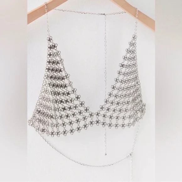 Free People Schools Out Body Chain - Picture 3 of 3